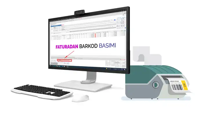 Barkodlu İşlemler | Alış Faturalarında Barkod Basma | KOBİERP