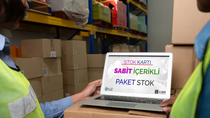 Stok Kartı | Sabit İçerikli Paket Stok